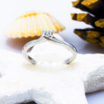 ANELLO-SOLITARIO-CARATI-0,10 #anello #comproorogold