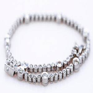Bracciale in Oro bianco con Diamanti A 167