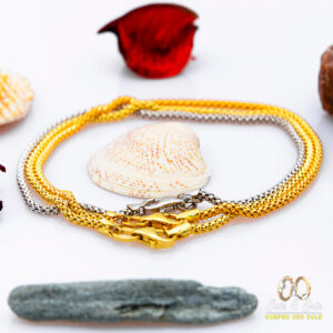 Bracciali Tubolari 3 Ori A 138