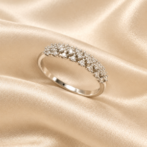Anello in Oro bianco A 254